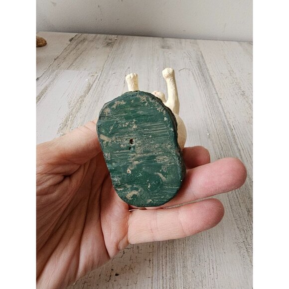 Vintage bunny rabbit Easter decor standing unique shabby chic vintage style deco - Picture 7 of 8